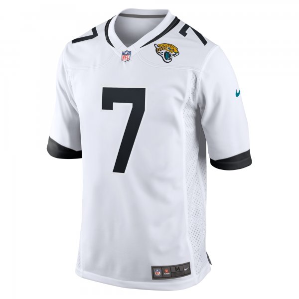 Men's Jacksonville Jaguars Byron Leftwich Nike White Retired Player Game Jersey