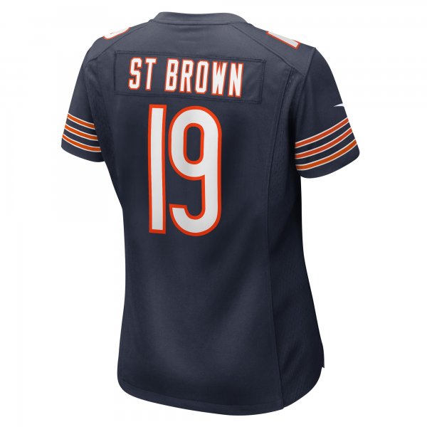 Women's Chicago Bears Equanimeous St. Brown Nike Navy Game Player Jersey