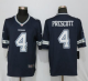 Nike Dallas Cowboys #4 Dak Prescott Navy Blue Team Color Men's Stitched NFL Limited Jersey