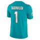 Men's Miami Dolphins Tua Tagovailoa Nike Aqua Vapor F.U.S.E. Limited Jersey