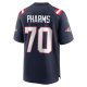 Men's New England Patriots Jeremiah Pharms Jr. Nike  Navy Team Game Jersey