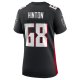 Women's Atlanta Falcons Kyle Hinton Nike  Black Team Game Jersey