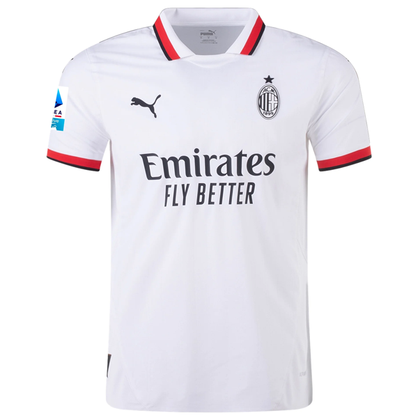 Puma AC Milan Tijjani Reijnders Away Jersey w/ Series A Patch 24/25 (Puma White)