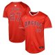 Youth Los Angeles Angels Mike Trout Nike Red Alternate Limited Player Jersey