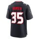 Men's Houston Texans Jake Hansen Nike  Navy Team Game Jersey