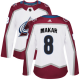 Women's Adidas Colorado Avalanche #8 Cale Makar White Away NHL Jersey