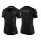 Women's Tom Brady Tampa Bay Buccaneers Black 2020 Salute To Service Limited Jersey