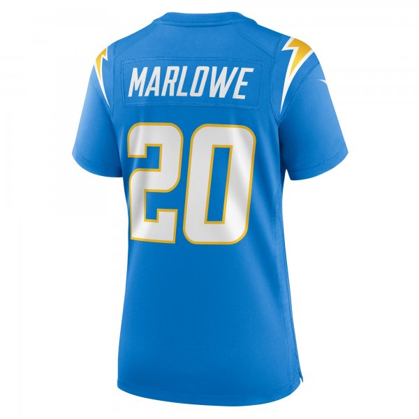 Women's Los Angeles Chargers Dean Marlowe Nike  Powder Blue Team Game Jersey