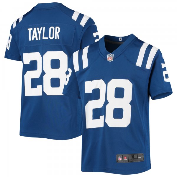 Youth Indianapolis Colts Jonathan Taylor Nike Royal Game Jersey