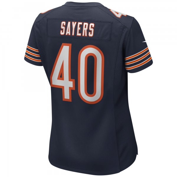 Women's Chicago Bears Gale Sayers Nike Navy Game Retired Player Jersey