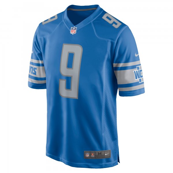 Men's Detroit Lions Jameson Williams Nike Blue Player Game Jersey