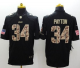 Nike Chicago Bears #34 Walter Payton Black Men's Stitched NFL Limited Salute to Service Jersey