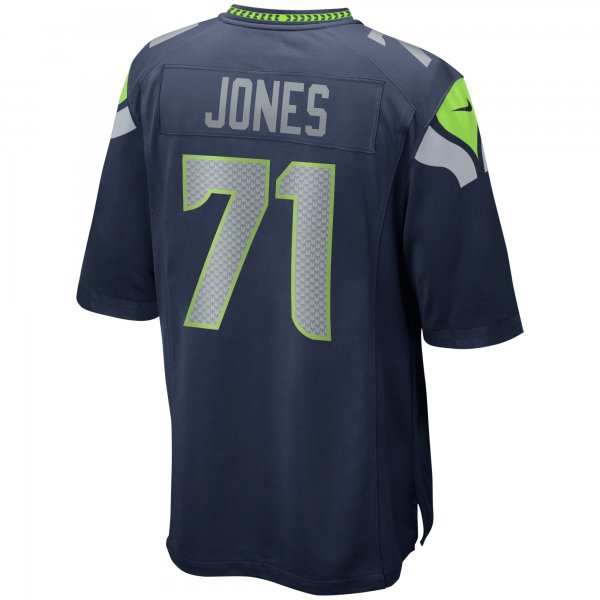 Men's Seattle Seahawks Walter Jones Nike College Navy Game Retired Player Jersey