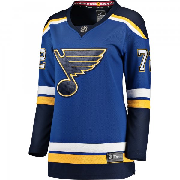 Women's St. Louis Blues Justin Faulk Fanatics Blue Home Breakaway Player Jersey