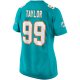 Women's Miami Dolphins Jason Taylor Nike Aqua Game Retired Player Jersey