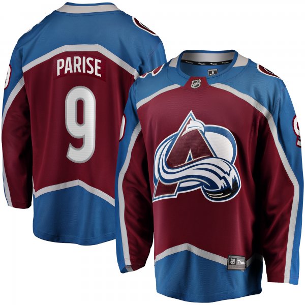 Men's Colorado Avalanche Zach Parise Fanatics Maroon Home Premier Breakaway Player Jersey