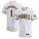 Men's San Diego Padres Tony FernÃÂ¡ndez Nike White Home Elite Player Jersey