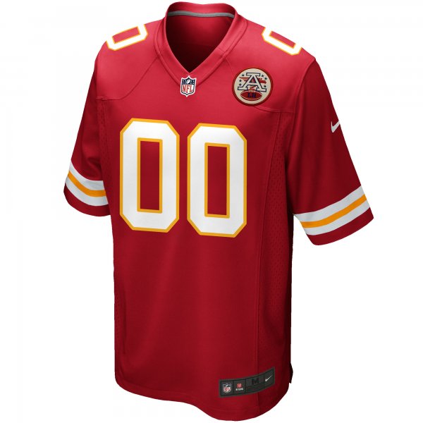 Men's Kansas City Chiefs Nike Red Custom Game Jersey