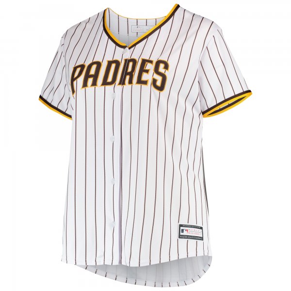 Women's San Diego Padres Fernando Tatis Jr. White Plus Size Replica Player Jersey