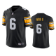 Men's Nike NFL Pittsburgh Steelers Harvin III #6 Black Limited Jersey