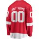 Men's Detroit Red Wings Fanatics Red Home Breakaway Custom Jersey