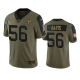 New Orleans Saints Demario Davis Olive 2021 Salute To Service Men's Limited NFL Jersey