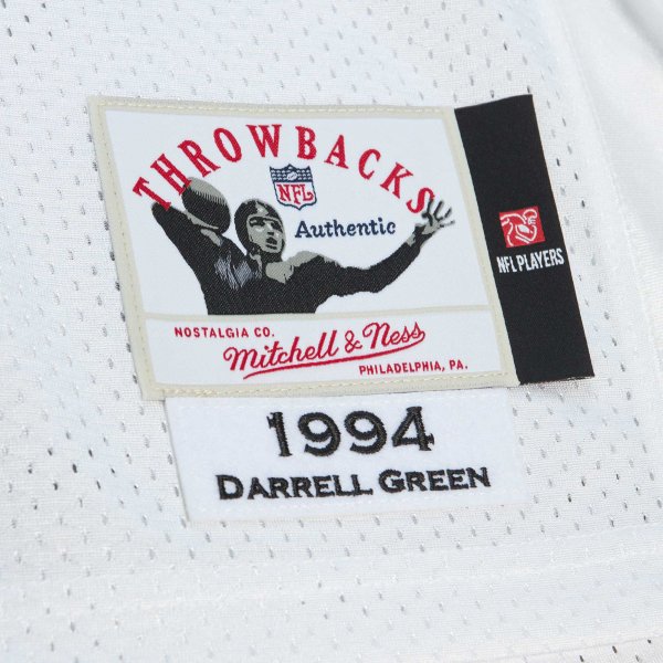 Men's Washington Commanders 1994 Darrell Green Mitchell & Ness White Throwback Retired Player Jersey