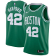 Men's Nike Boston Celtics #42 Al Horford Green Stitched Swingman NBA Jersey