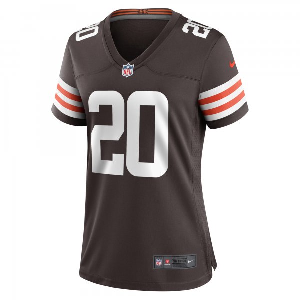 Women's Cleveland Browns Pierre Strong Jr. Nike  Brown Team Game Jersey