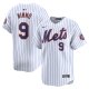 Men's New York Mets #9 Brandon Nimmo Nike White Home Limited Player Jersey