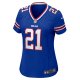 Women's Buffalo Bills Mike Edwards Nike  Royal Team Game Jersey