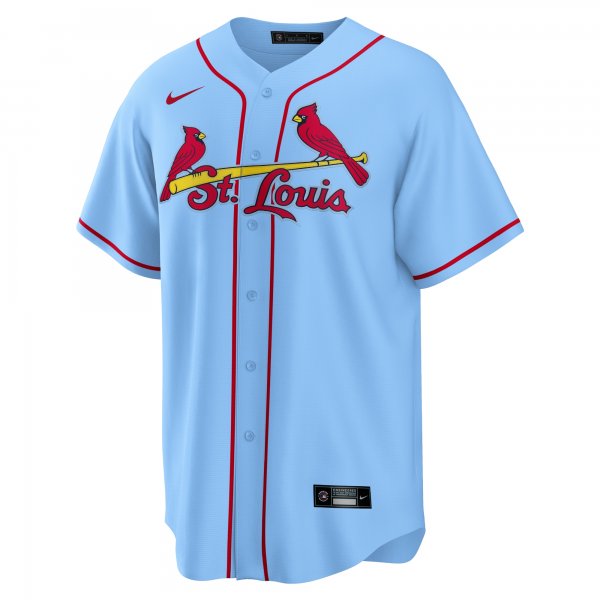 Men's St. Louis Cardinals Paul Goldschmidt Nike Light Blue Alternate Replica Player Name Jersey