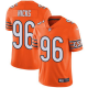 Men's Nike Chicago Bears #96 Akiem Hicks Orange Stitched NFL Limited Rush Jersey