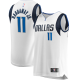 Men's Dallas Mavericks Tim Hardaway Jr. Fanatics White Fast Break Player Jersey - Association Edition