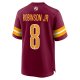 Men's Washington Commanders Brian Robinson Nike Burgundy Player Game Jersey