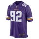 Men's Minnesota Vikings James Lynch Nike Purple Game Player Jersey