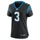 Women's Carolina Panthers Raheem Blackshear Nike Black Team Game Jersey