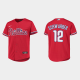 Youth Philadelphia Phillies #12 Kyle Schwarber Red MLB Jersey