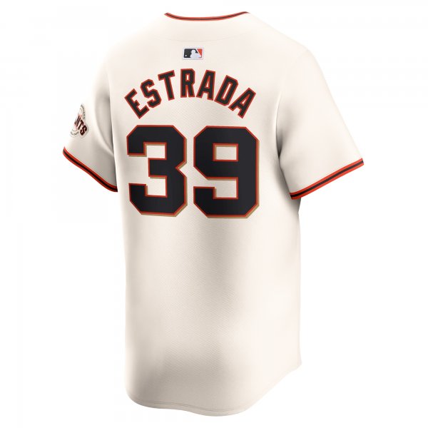 Men's San Francisco Giants Thairo Estrada Nike Cream Home Limited Player Jersey