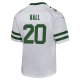 Youth New York Jets Breece Hall Nike Legacy White Game Jersey