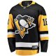 Men's Pittsburgh Penguins Andreas Johnsson Fanatics Black Home Breakaway Jersey