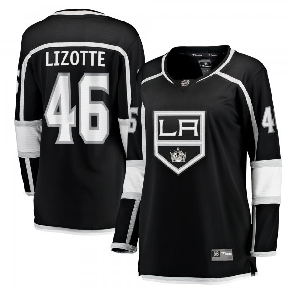 Women's Los Angeles Kings Blake Lizotte Fanatics Black Home Breakaway Player Jersey