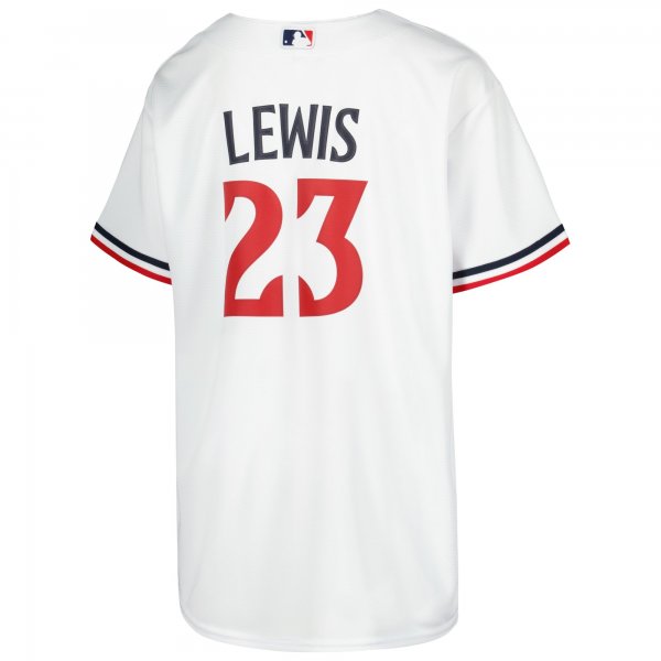 Youth Minnesota Twins Royce Lewis Nike White Home Replica Player Jersey