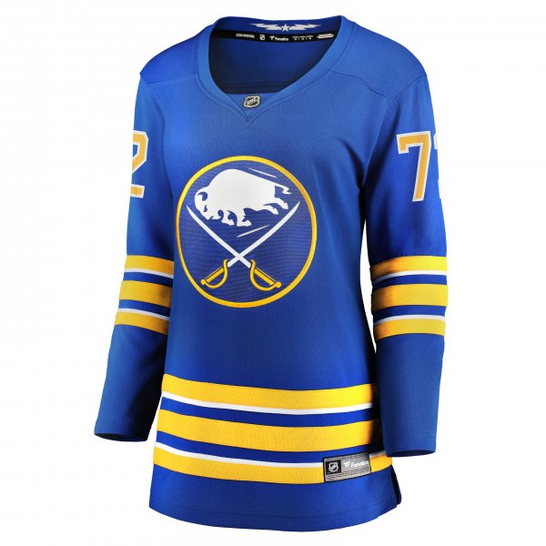 Women's Buffalo Sabres Tage Thompson Fanatics Royal Home Breakaway Player Jersey