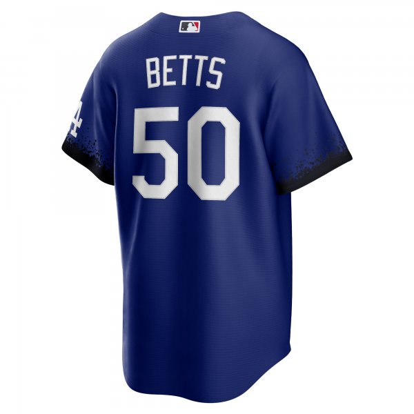 Men's Los Angeles Dodgers Mookie Betts Nike Royal City Connect Replica Player Jersey