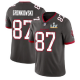 Men's Tampa Bay Buccaneers Rob Gronkowski Pewter 2021 Super Bowl LV Jersey