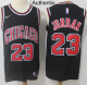 Men's Nike Chicago Bulls #23 Michael Jordan Black Statement Edition NBA Jersey