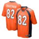 Men's Denver Broncos Adam Trautman Nike Orange Team Game Jersey