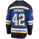 Men's St. Louis Blues Kasperi Kapanen Fanatics Blue Home Breakaway Jersey