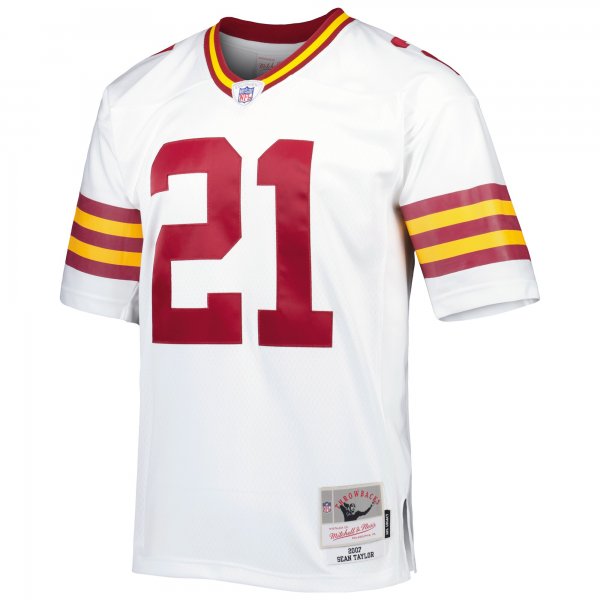 Youth Washington Commanders Sean Taylor Mitchell & Ness White 2007 Retired Player Legacy Jersey